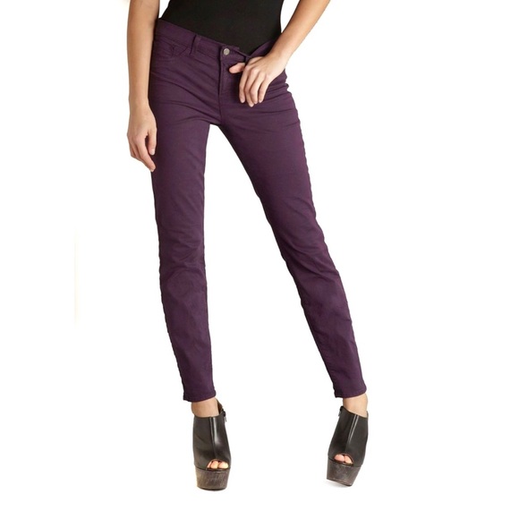 J Brand Denim - J Brand Skinny jeans pants Aubergine 26 purple